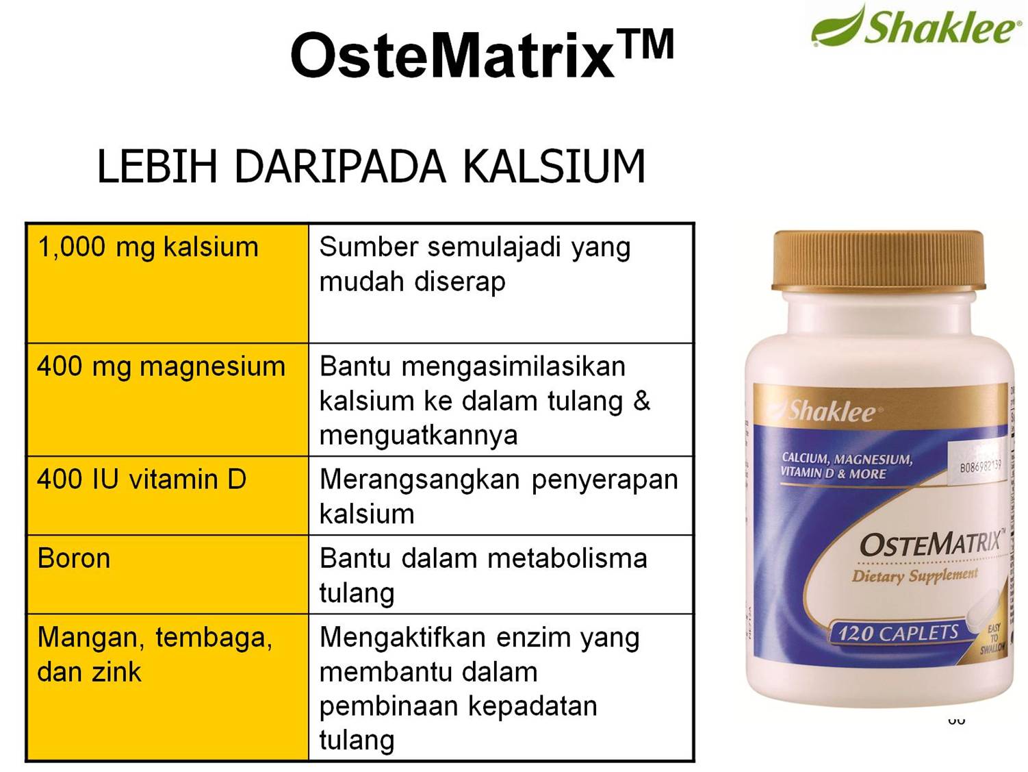 Ostematrix celikvitamin