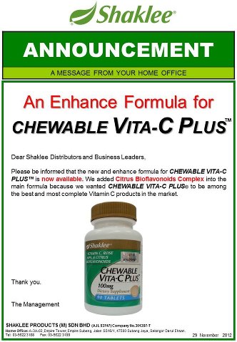 Chewable Vita C Plus