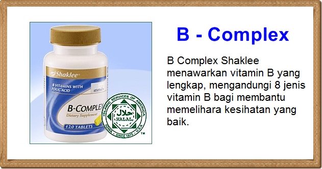 B Complex Shaklee Celikvitamin