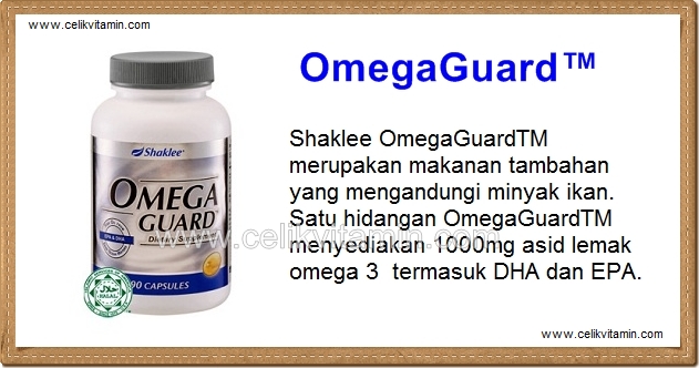 omegaguard shaklee celikvitamin
