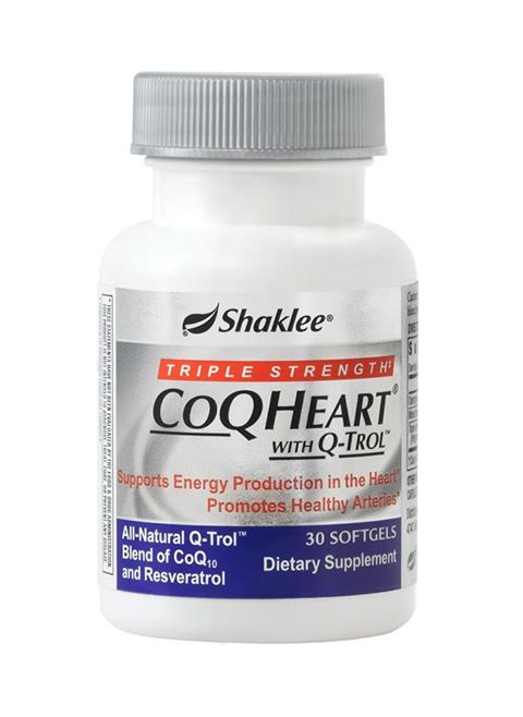 CoQ10 Shaklee Celikvitamin CoQ Health Shaklee Penawar Penyakit Jantung, Diabetes & Darah Tinggi