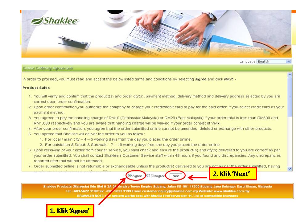 1 Panduan MUDAH Untuk Pelanggan Membuat Pembelian Produk Shaklee Secara Online
