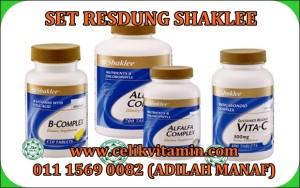 SET RESDUNG SHAKLEE